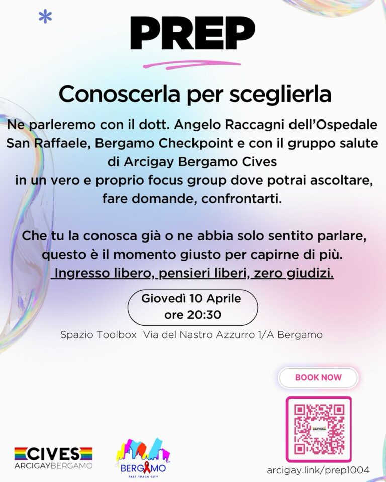 Instagram post from arcigaybergamocives. This post is in position 4.