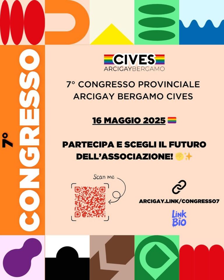 Instagram post from arcigaybergamocives. This post is in position 6.